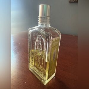 L'OCCITANE Verbena fresh toilette 1/2 full.